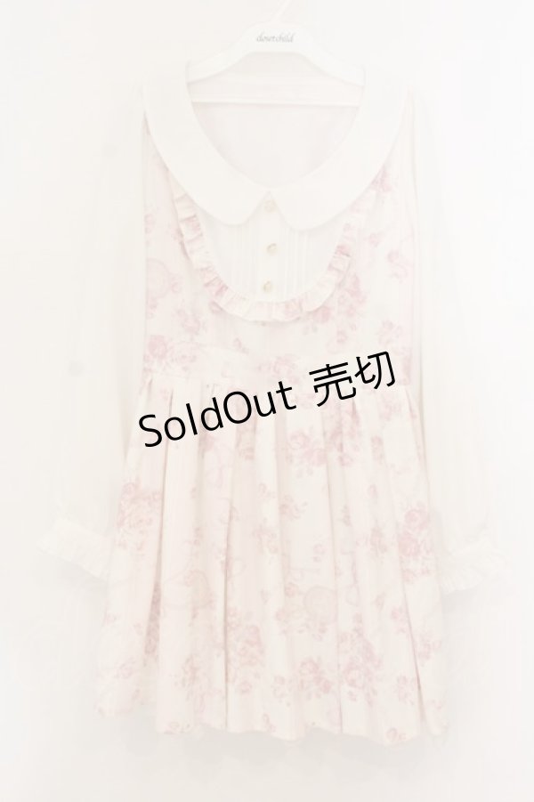 画像1: LIZ LISA / ストライプローズワンピース  ピンク O-26-01-22-020-LO-OP-IG-OS (1)