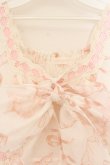 画像2: LIZ LISA / リボン柄ワンピース  シロ×ピンク O-26-01-22-023-LO-OP-IG-OS (2)