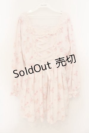 画像: LIZ LISA / キャットチェリーワンピース  ピンク O-26-01-22-024-LO-OP-IG-OS