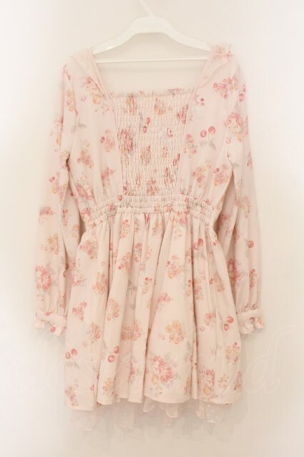 画像4: LIZ LISA / キャットチェリーワンピース  ピンク O-26-01-22-024-LO-OP-IG-OS (4)