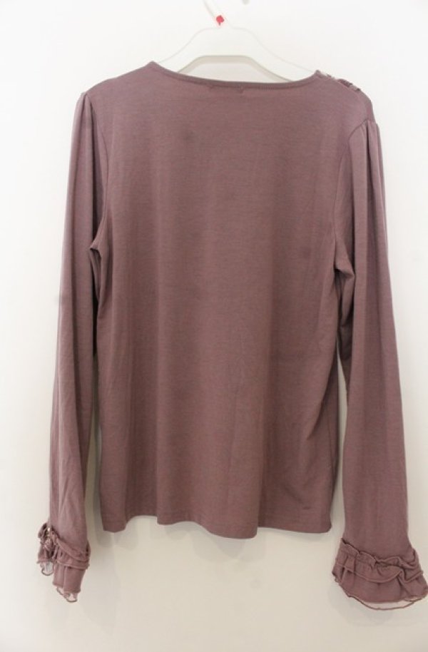 画像2: axes femme / バラレースガーデンインナー M ピンク O-26-01-23-053-AX-TO-OW-ZT607 (2)