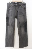 画像1: Karl Helmut / パッチダメージデニムパンツ XL グレー O-26-01-23-007-EL-PA-YM-OS (1)
