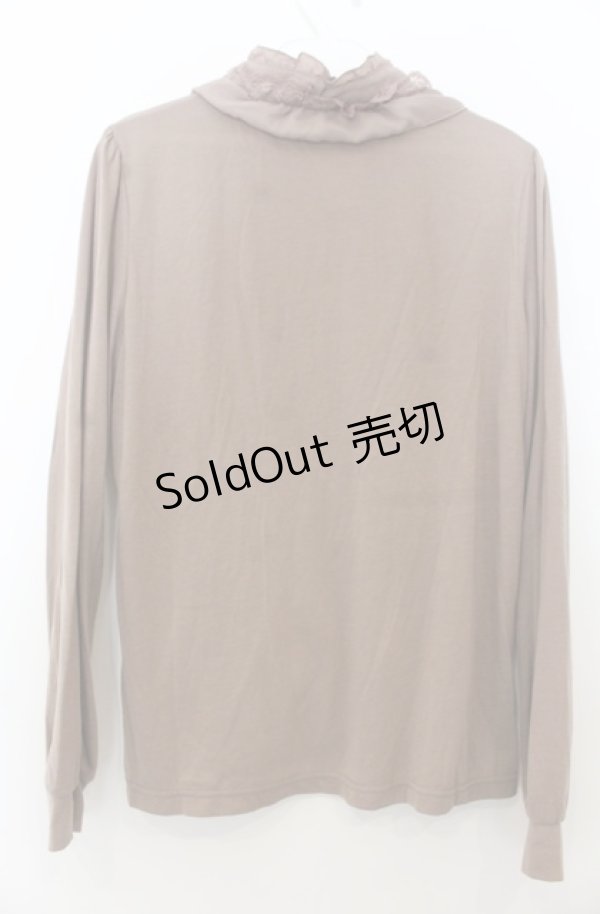 画像2: axes femme / ブラウス風カットソー M モカ O-26-01-23-028-AX-TO-OW-OS (2)