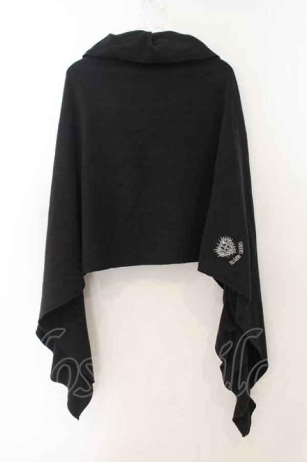 画像2: ALGONQUINS / フリースストール  ブラック O-26-01-24-038-AL-ZA-IG-ZT170 (2)