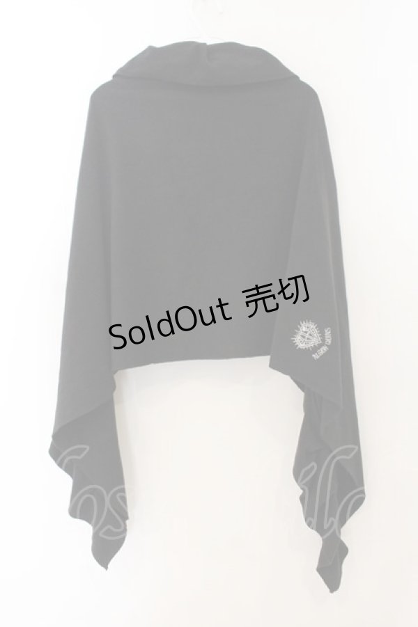 画像2: ALGONQUINS / フリースストール  ブラック O-26-01-24-038-AL-ZA-IG-ZT170 (2)