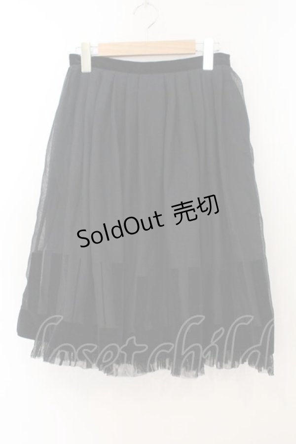 画像1: Jane Marple / 鍵盤スカート M クロ O-26-01-24-041-JM-SK-IG-OS (1)