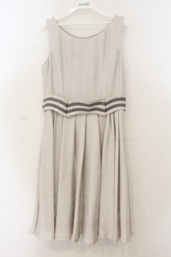 画像1: Jane Marple / バックリボンフレアージャンパースカート M アイボリー O-26-01-24-045-JM-OP-IG-OS (1)