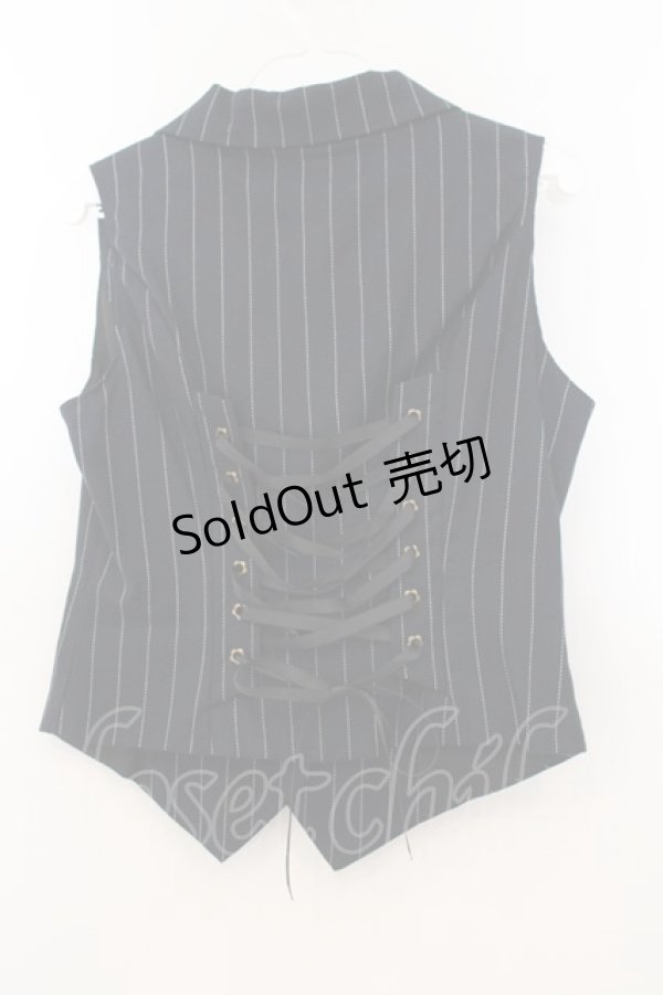 画像3: Miss Point / 薔薇人形 ベスト S ネイビー O-26-01-24-047-0-TO-IG-ZT0209L (3)