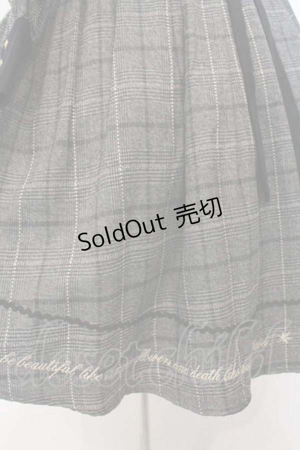 画像3: YeeYe / フォンテンブローワンピース S クロ×グレー O-26-01-24-050-EL-OP-IG-OS (3)