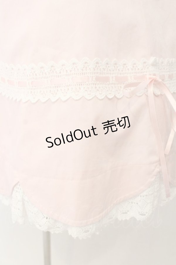 画像4: BABY,THE STARS SHINE BRIGHT / 裾スカラップジャンパースカート  ピンク O-26-01-24-054-BA-OP-OW-OS (4)