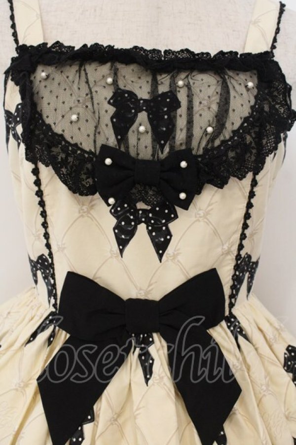 画像2: Angelic Pretty / Cinema Dollジャンパースカート  オフシロ O-26-01-24-055-AP-OP-IG-OS (2)