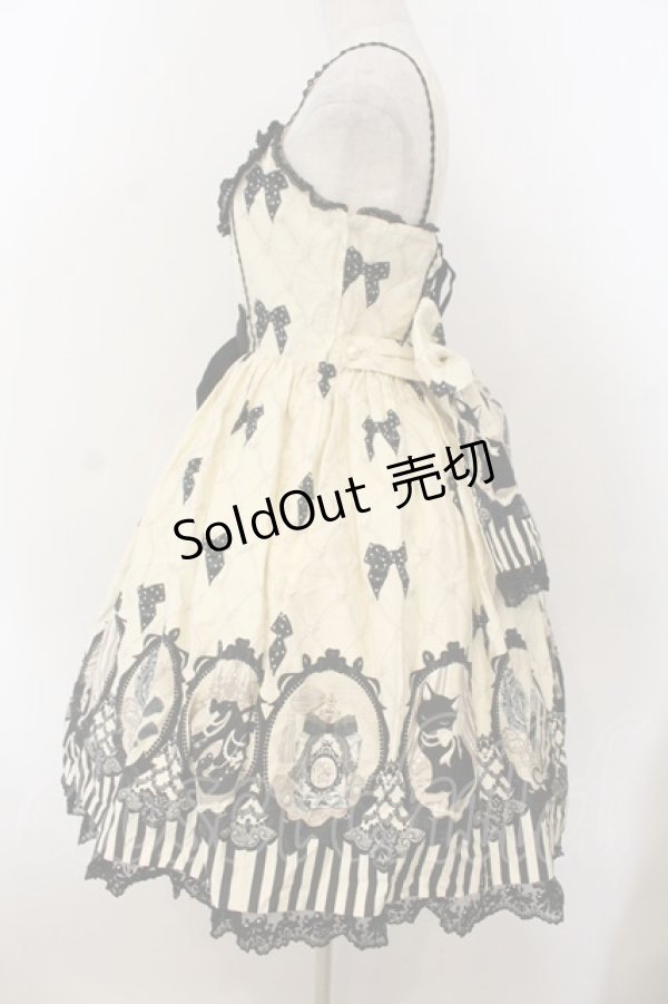 画像5: Angelic Pretty / Cinema Dollジャンパースカート  オフシロ O-26-01-24-055-AP-OP-IG-OS (5)