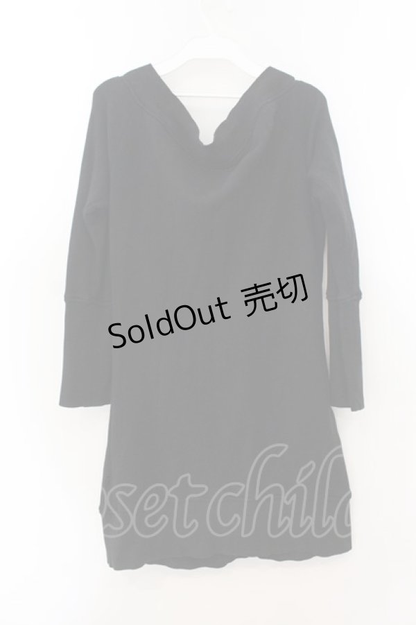 画像3: Na+H / リブワンピース  ブラック O-26-01-24-006-PU-OP-IG-OS (3)