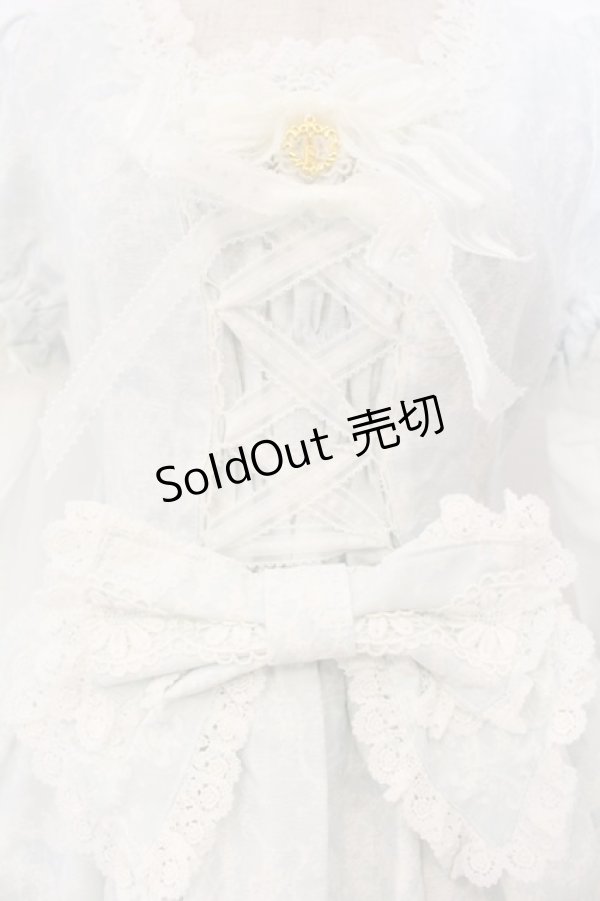 画像2: BABY,THE STARS SHINE BRIGHT / 不思議の国のアリス 付け襟・カチューシャ付きドレス  サックス O-26-01-24-056-BA-OP-IG-OS (2)