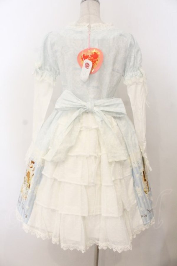 画像7: BABY,THE STARS SHINE BRIGHT / 不思議の国のアリス 付け襟・カチューシャ付きドレス  サックス O-26-01-24-056-BA-OP-IG-OS (7)