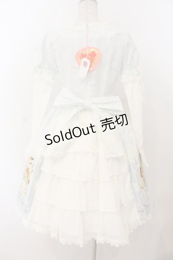 画像7: BABY,THE STARS SHINE BRIGHT / 不思議の国のアリス 付け襟・カチューシャ付きドレス  サックス O-26-01-24-056-BA-OP-IG-OS (7)