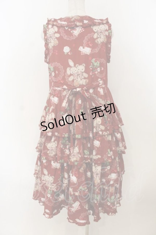 画像5: Spring Flower Language / Camellia Berry 3.0ジャンパースカート S タイプ2アカ O-26-01-24-059-EL-OP-IG-OS (5)