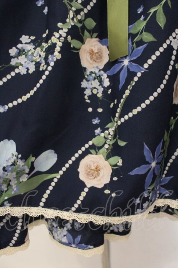 画像3: Rose Sunset / My Clematis ジャンパースカート S ネイビー O-26-01-24-062-PU-OP-IG-OS (3)