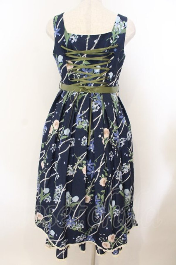 画像4: Rose Sunset / My Clematis ジャンパースカート S ネイビー O-26-01-24-062-PU-OP-IG-OS (4)