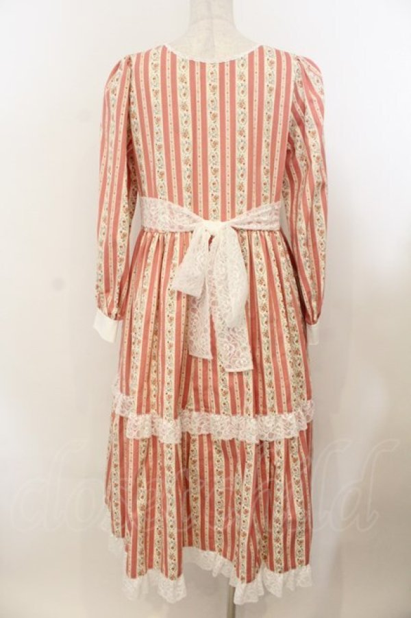 画像5: marcHenTica / フラワーガーデンワンピース サイズ(採寸データをご参照ください) ピンク O-26-01-24-064-LO-OP-OW-OS (5)