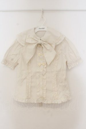 画像: metamorphose / Lace up doll あみあげ（ミニ） セット ブラウス単品  生成り O-26-01-24-073-ME-BL-IG-OS