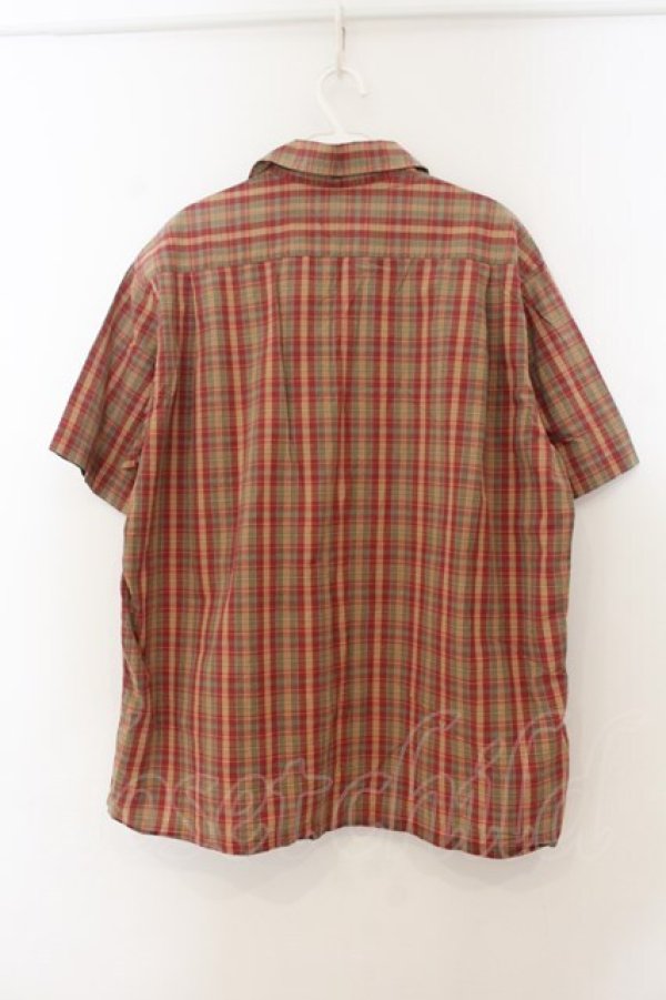 画像2: Karl Helmut / 開襟チェックシャツ  ブラウン系 O-26-01-24-092-EL-BL-YM-OS (2)