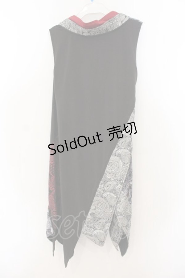 画像5: Qutie Frash / インナーチュニック  ブラック×シルバー×レッド O-26-01-24-016-QU-TO-IG-OS (5)