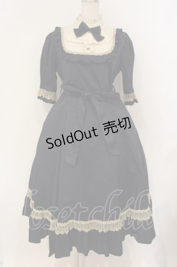 画像1: Victorian maiden / クラシカルドールハーフスリーブロングドレス グローバルサイズ サファイア O-26-01-26-007-CL-OP-OW-OS (1)