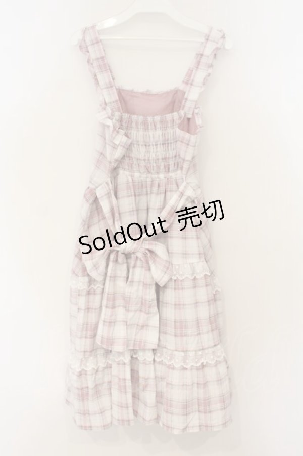 画像3: Alice Mashiro / TT*MAティアードジャンパースカート M ピンク O-26-01-26-061-LO-OP-IG-OS (3)