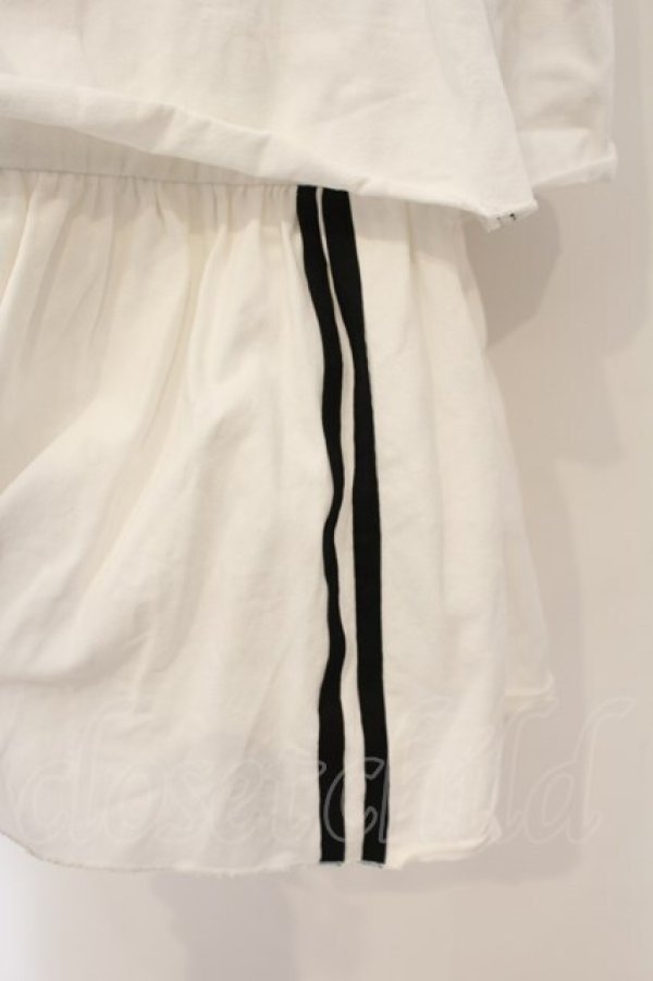 画像2: Whinny / ニートドレッシングスカート  シロ×クロ O-26-01-26-067-PU-SK-IG-OS (2)