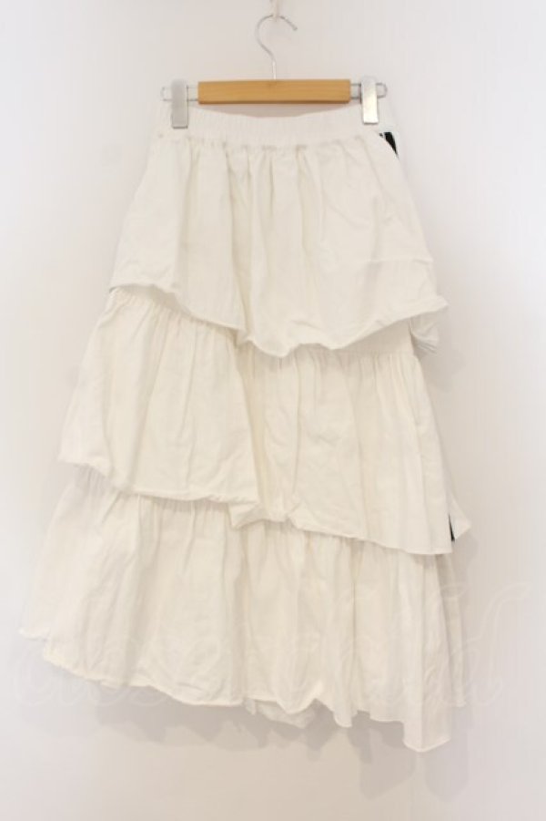 画像3: Whinny / ニートドレッシングスカート  シロ×クロ O-26-01-26-067-PU-SK-IG-OS (3)