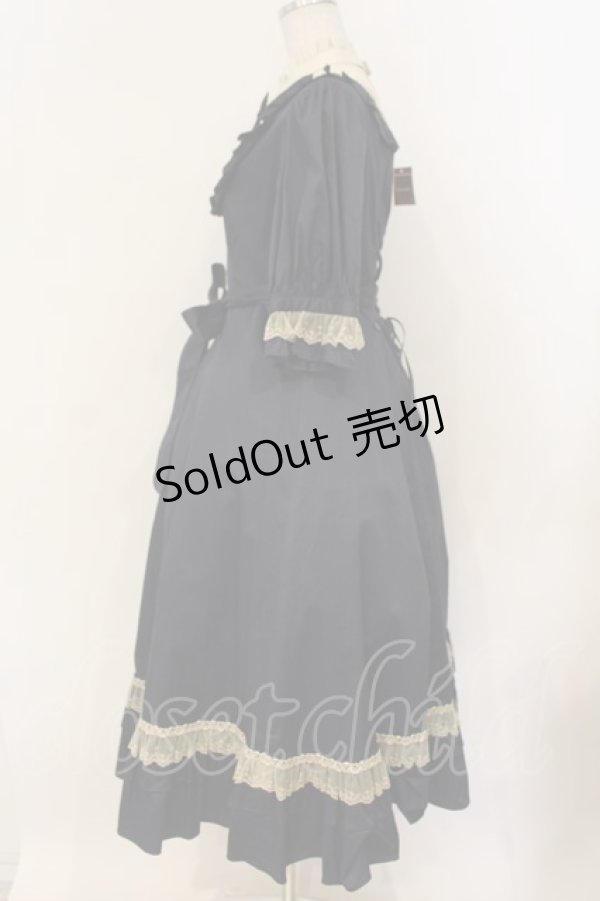 画像4: Victorian maiden / クラシカルドールハーフスリーブロングドレス グローバルサイズ サファイア O-26-01-26-007-CL-OP-OW-OS (4)