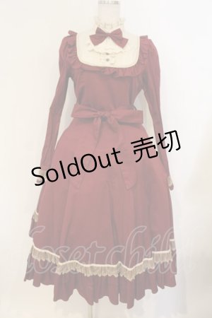 画像: Victorian maiden / クラシカルドールロングドレス  ボルドー O-26-01-26-008-CL-OP-OW-OS