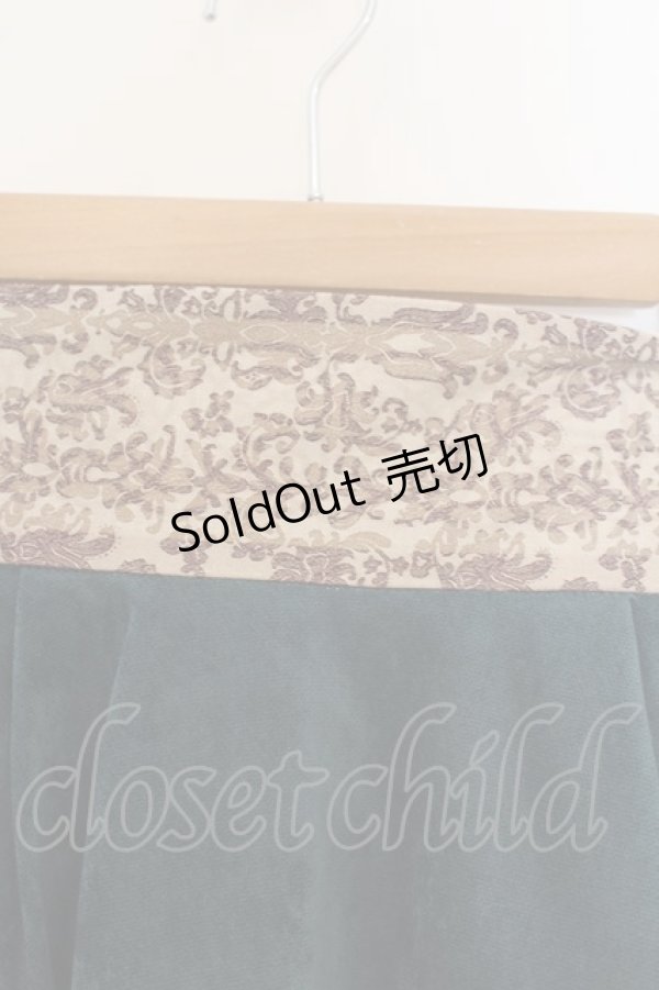 画像2: Secret Honey / ダンブロッホSET UP(メリダver)スカート単品 2 グリーン O-26-01-26-083-CA-SK-OW-OS (2)