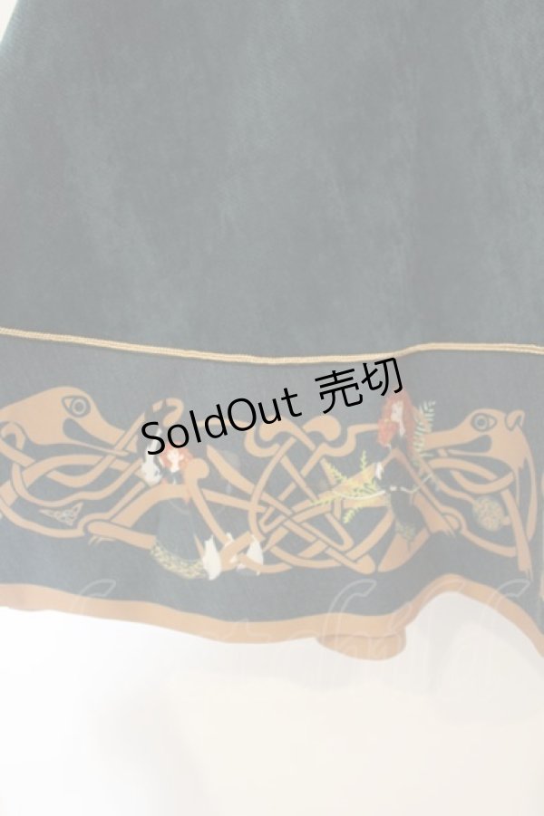 画像3: Secret Honey / ダンブロッホSET UP(メリダver)スカート単品 2 グリーン O-26-01-26-083-CA-SK-OW-OS (3)