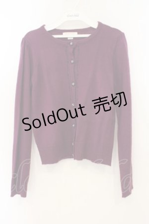 画像: Secret Honey / 戴冠式ケープ＆カーディガンセット(エルサver.)カーディガン単品  パープル O-26-01-26-085-CA-TO-OW-OS