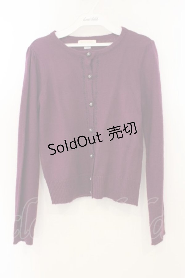 画像1: Secret Honey / 戴冠式ケープ＆カーディガンセット(エルサver.)カーディガン単品  パープル O-26-01-26-085-CA-TO-OW-OS (1)