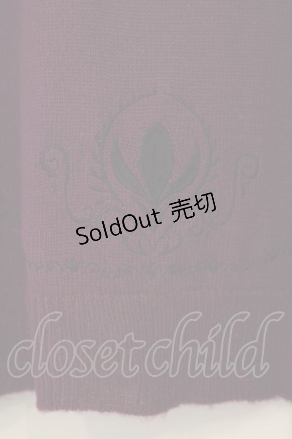 画像4: Secret Honey / 戴冠式ケープ＆カーディガンセット(エルサver.)カーディガン単品  パープル O-26-01-26-085-CA-TO-OW-OS (4)