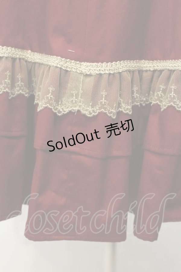 画像3: Victorian maiden / クラシカルドールロングドレス  ボルドー O-26-01-26-008-CL-OP-OW-OS (3)