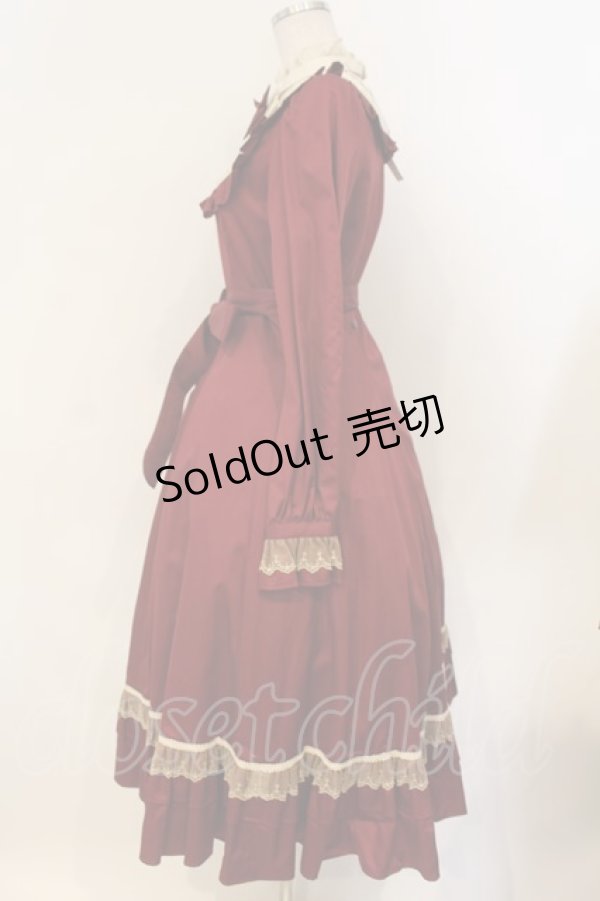 画像4: Victorian maiden / クラシカルドールロングドレス  ボルドー O-26-01-26-008-CL-OP-OW-OS (4)