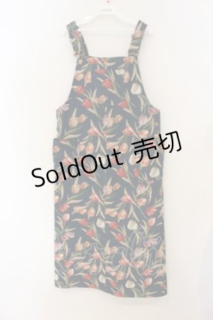 画像: merry jenny / チューリップジャンスカ F ネイビー O-26-01-26-092-LO-OP-OW-ZT405