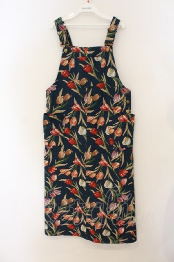 画像1: merry jenny / チューリップジャンスカ F ネイビー O-26-01-26-092-LO-OP-OW-OS (1)