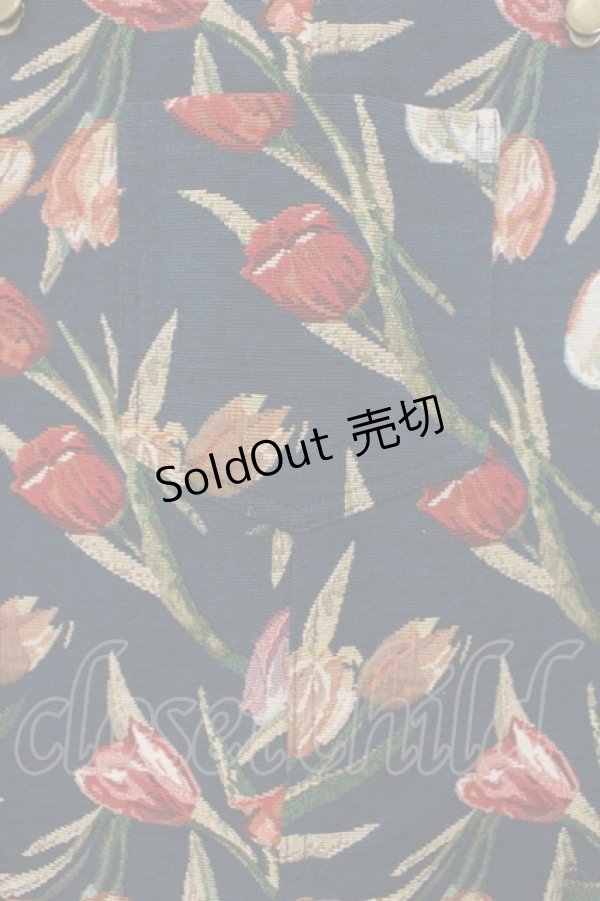 画像2: merry jenny / チューリップジャンスカ F ネイビー O-26-01-26-092-LO-OP-OW-ZT405 (2)