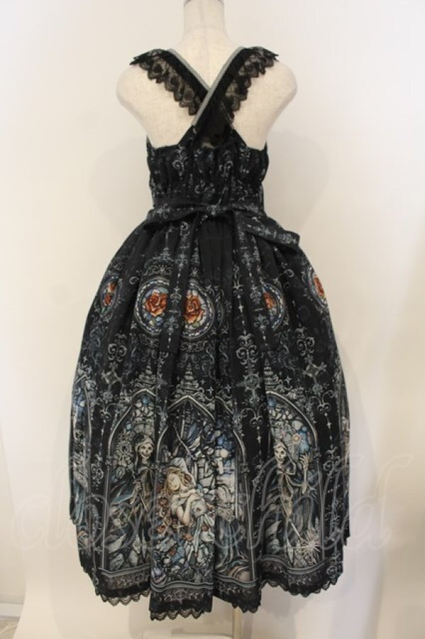 画像5: Royal Princess Alice / いばら姫　粟木こぼねコラボ　ジャンパースカート  クロ O-26-01-26-009-LO-OP-OW-OS (5)