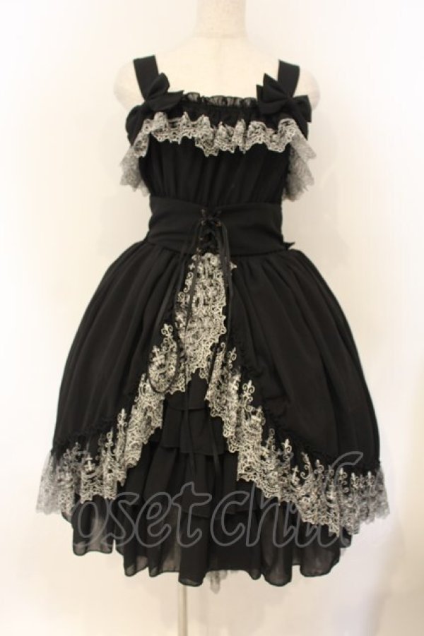 画像1: ATELIER PIERROT / Celestial Veilジャンパースカート 1 ブラック O-26-01-26-010-EL-OP-OW-OS (1)