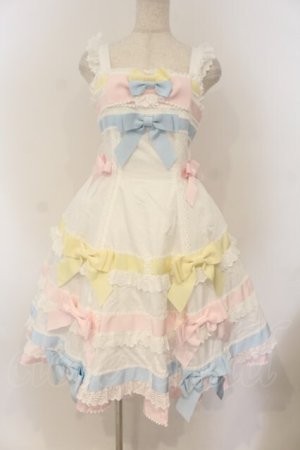 画像: BABY,THE STARS SHINE BRIGHT / Le ruban d' ombre a trois couchesジャンパースカート  オフシロ O-26-01-26-013-BA-OP-OW-OS