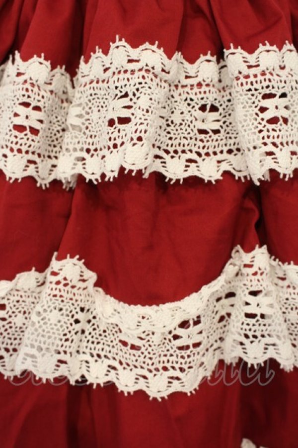 画像3: BABY,THE STARS SHINE BRIGHT / エリザベスジャンパースカート  えんじ O-26-01-26-015-BA-OP-OW-OS (3)