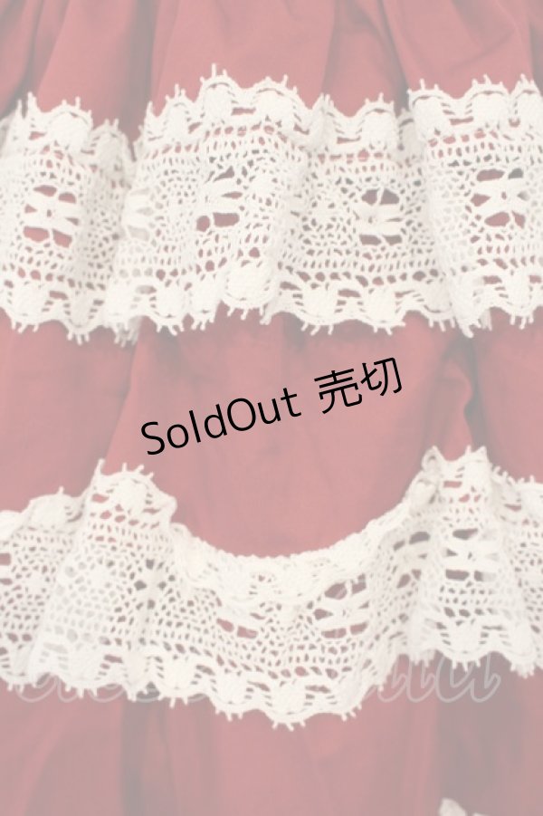 画像3: BABY,THE STARS SHINE BRIGHT / エリザベスジャンパースカート  えんじ O-26-01-26-015-BA-OP-OW-OS (3)