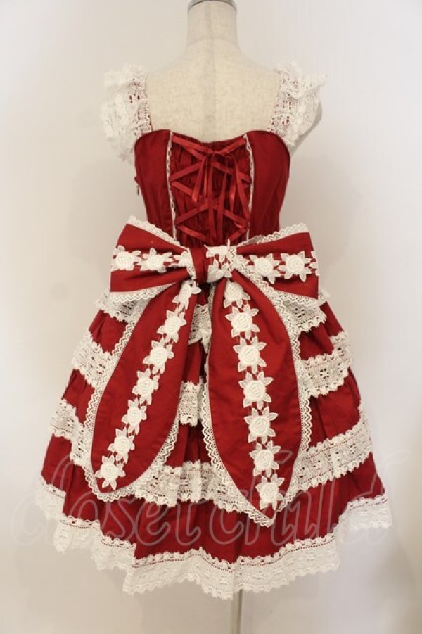 画像5: BABY,THE STARS SHINE BRIGHT / エリザベスジャンパースカート  えんじ O-26-01-26-015-BA-OP-OW-OS (5)