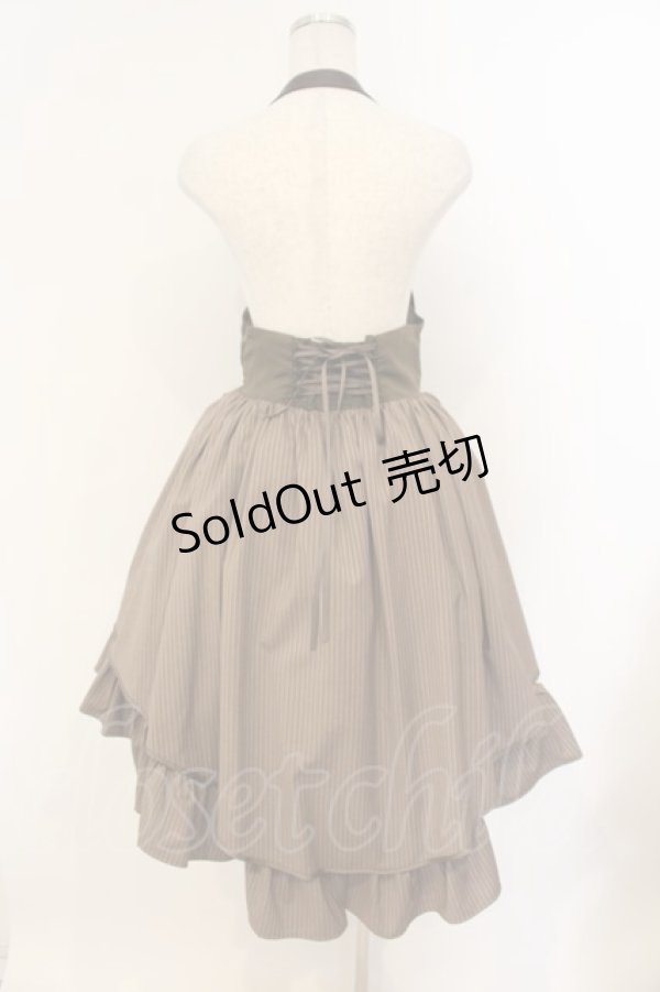 画像4: Amavel / 飛行船のAviatorホルターベルトフィッシュテールジャンパースカート F カーキグリーン O-26-01-26-020-CA-OP-OW-OS (4)